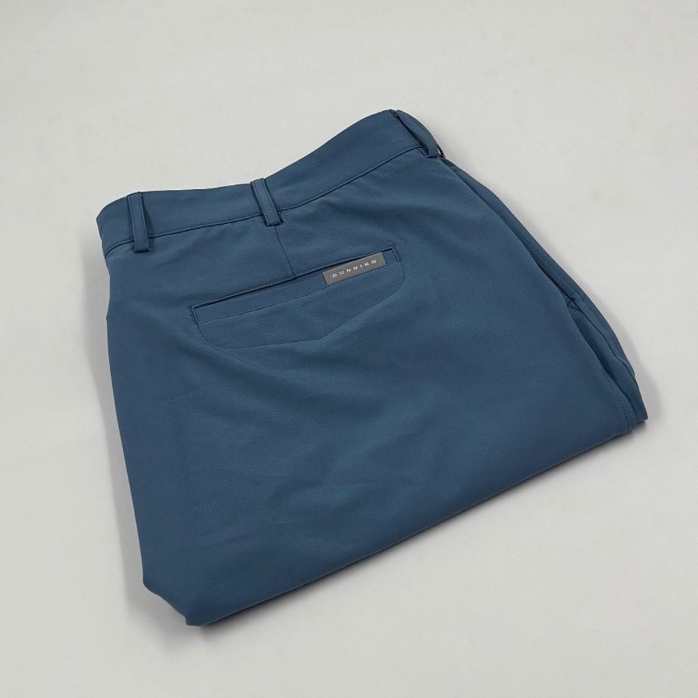 Dunning Men's 42 Blue Performance Golf Stretch Moisture Wicking Shorts